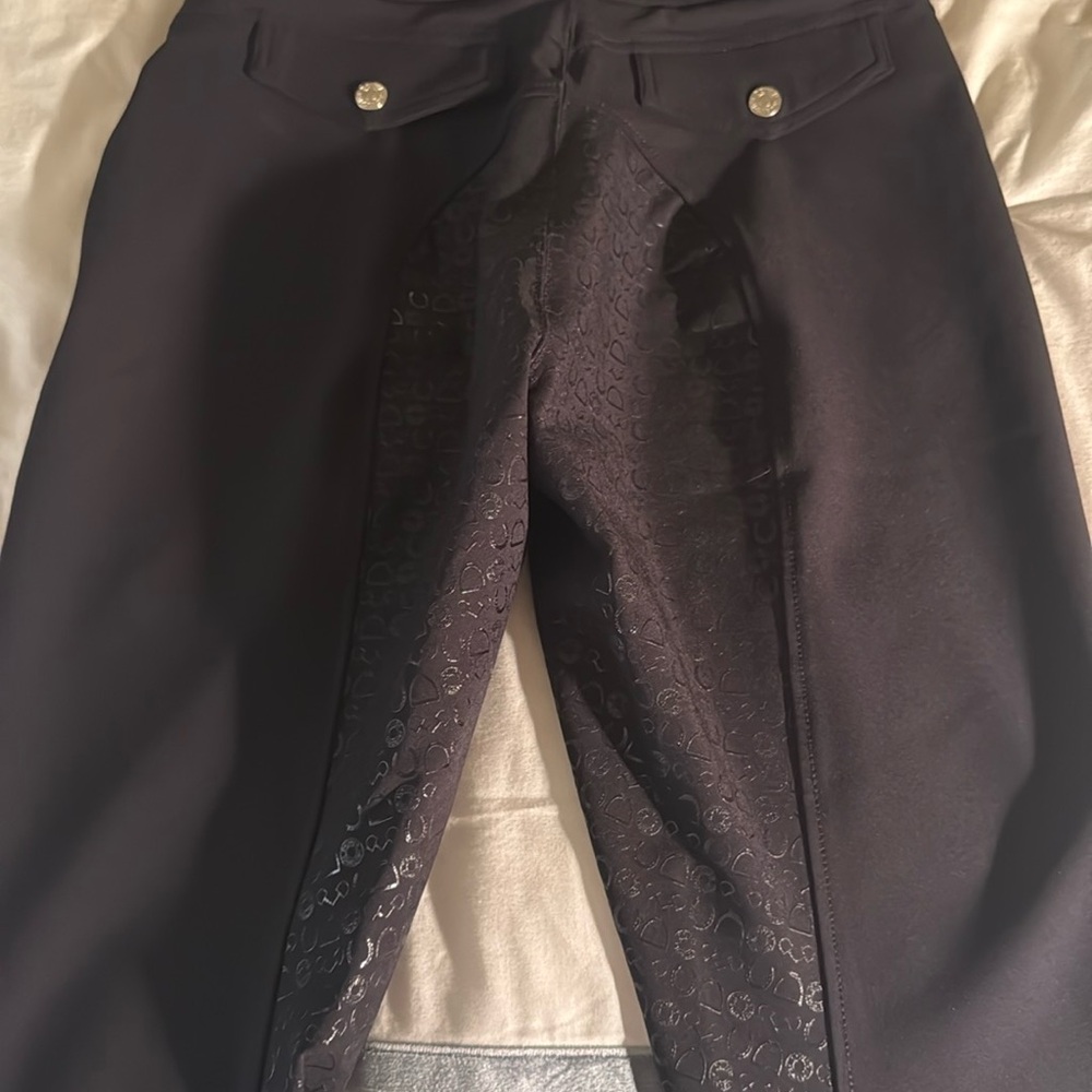 Dover Saddlery Black Riding Pants